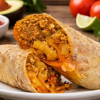 Chorizo Breakfast Burrito